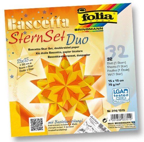 Folia bastelset bascetta stern - bascetta,