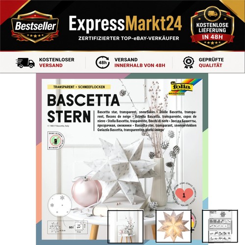 Folia bastelset bascetta stern - folia,