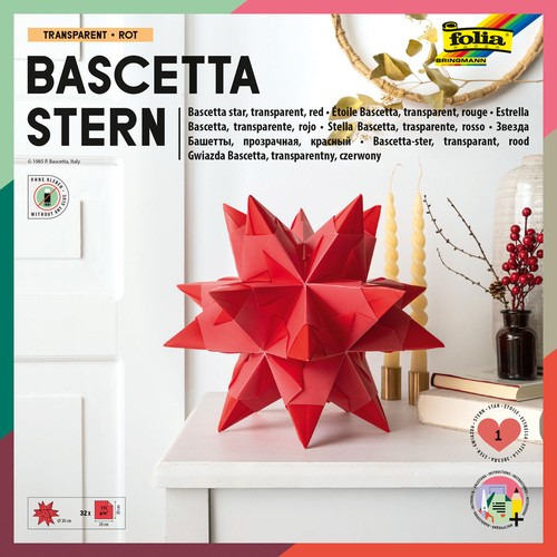 Folia bascetta stern 20x20cm - bascetta,