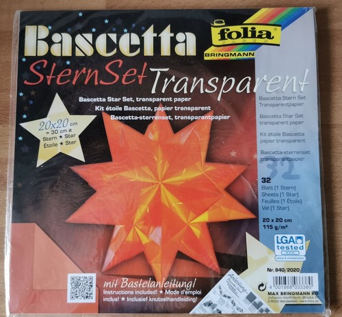 Folia bascetta stern 20x20cm - folia,