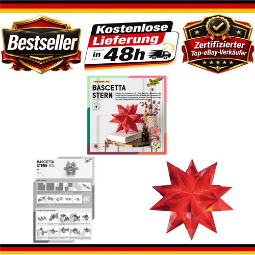 Folia bastelset bascetta stern - bastelset,