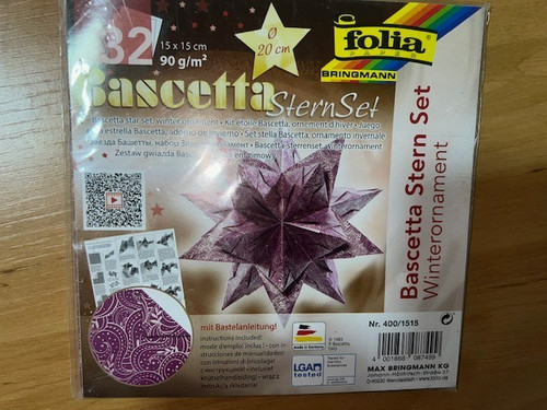 Einen folia bascetta - bascetta-stern, set