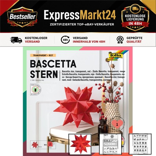 Folia bastelset bascetta stern - bastelset,