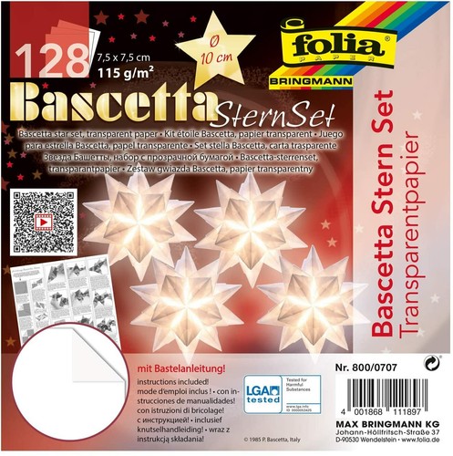 Folia faltblätter bascetta - faltblätter,