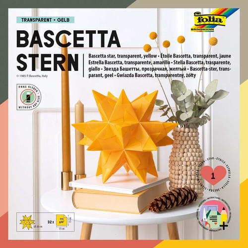 Folia bastelset bascetta stern - bastelset,