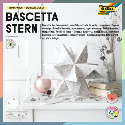 Folia bascetta stern 20x20cm - bascetta,