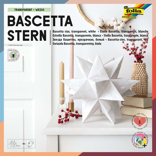 Folia bascetta stern 20x20cm - bascetta,